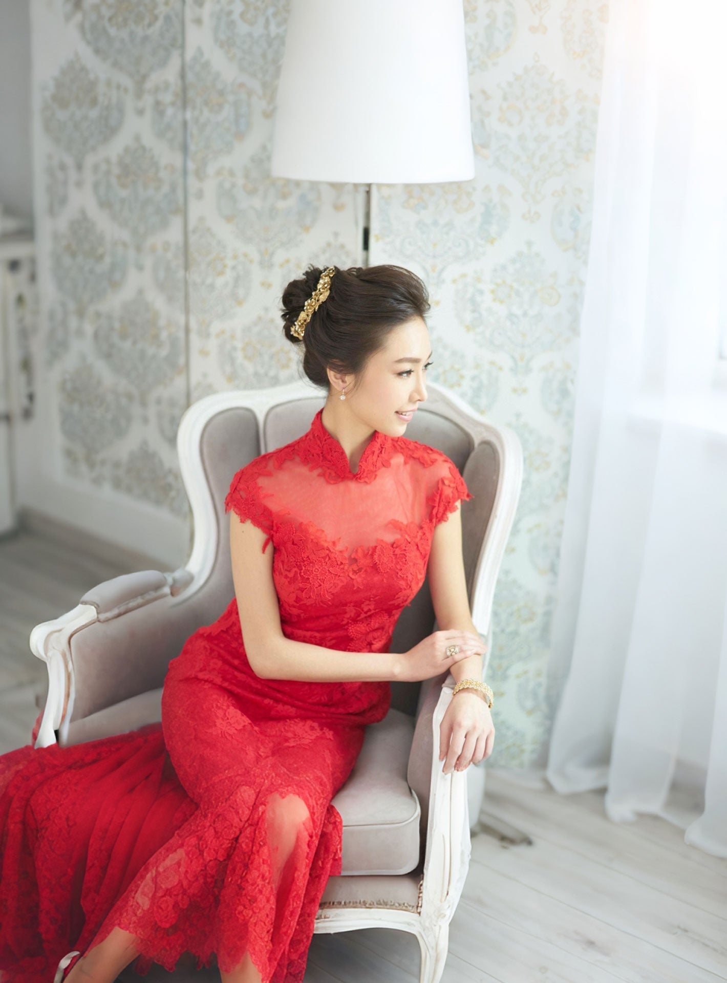 Red Gown 中式裙款